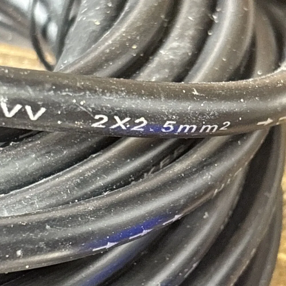 High Class Speaker Cable RVV 2 x 2 mm²